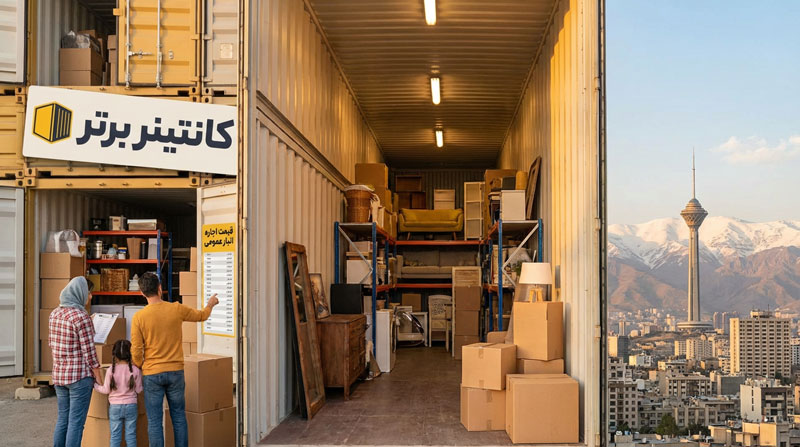 قیمت اجاره انبار عمومی برای وسایل منزل در تهران